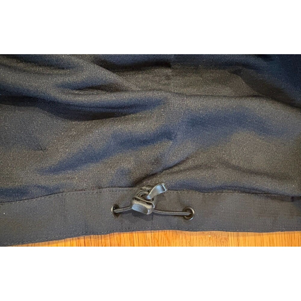 EDDIE BAUER Stadium Jacket Men's 2XL Black Soft Shell Hooded Lined Company Logo - Picture 12 of 16